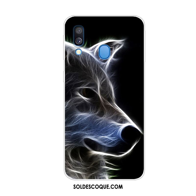 Coque Huawei Y7 2019 Personnalité Animal Créatif Silicone Fluide Doux Housse En Ligne