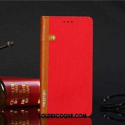 Coque Lg G6 Rouge Protection Téléphone Portable Étui En Cuir Portefeuille En Ligne