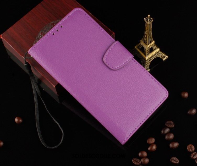 Coque Lg K11 Fluide Doux Violet Téléphone Portable Protection Étui En Cuir Housse Pas Cher