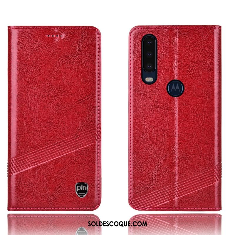 Coque Motorola One Action Protection Étui Rouge Incassable Téléphone Portable En Ligne