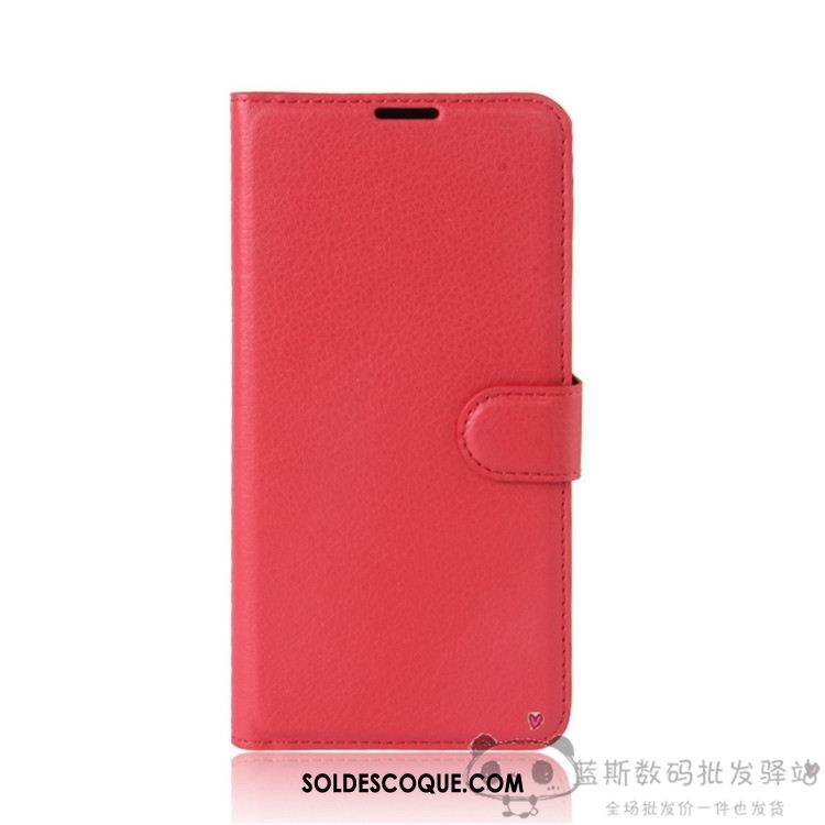 Coque Nokia 5 Protection Rouge Incassable Étui En Cuir Téléphone Portable Pas Cher