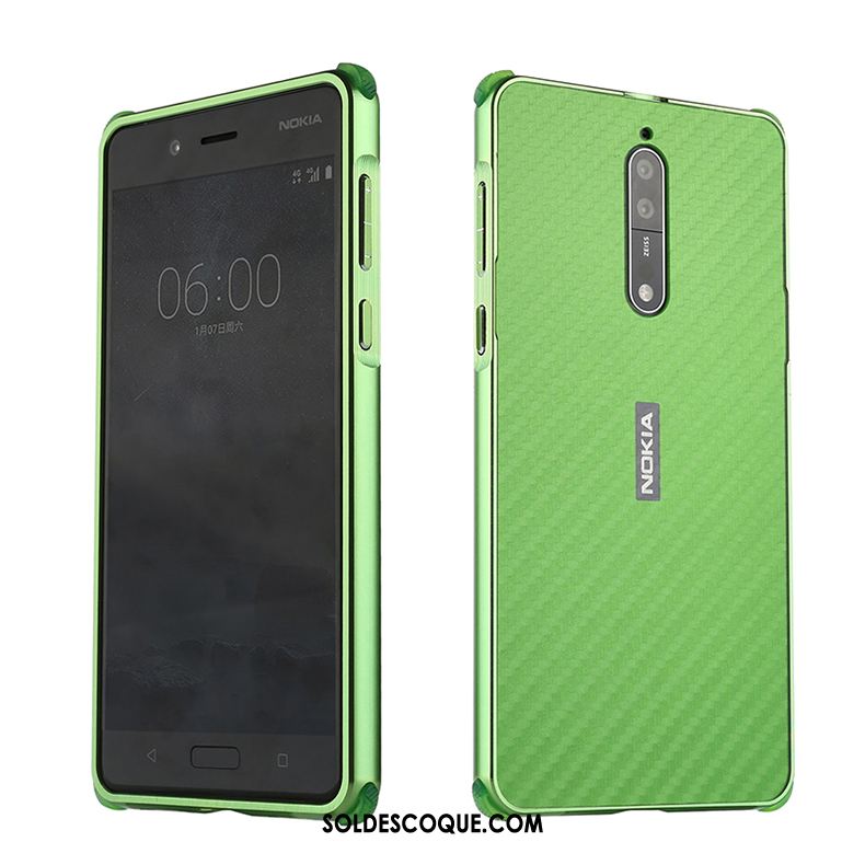 Coque Nokia 8 Protection Incassable Vert Téléphone Portable Modèle Fleurie En Ligne