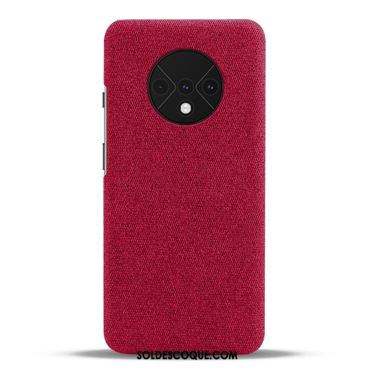 Coque Oneplus 7t Incassable Nouveau Rouge Modèle Fleurie Téléphone Portable Housse Soldes