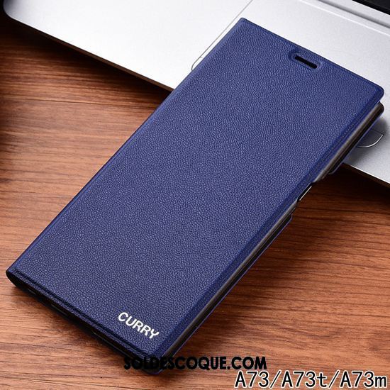 Coque Oppo A73 Clamshell Tout Compris Téléphone Portable Étui En Cuir Difficile France