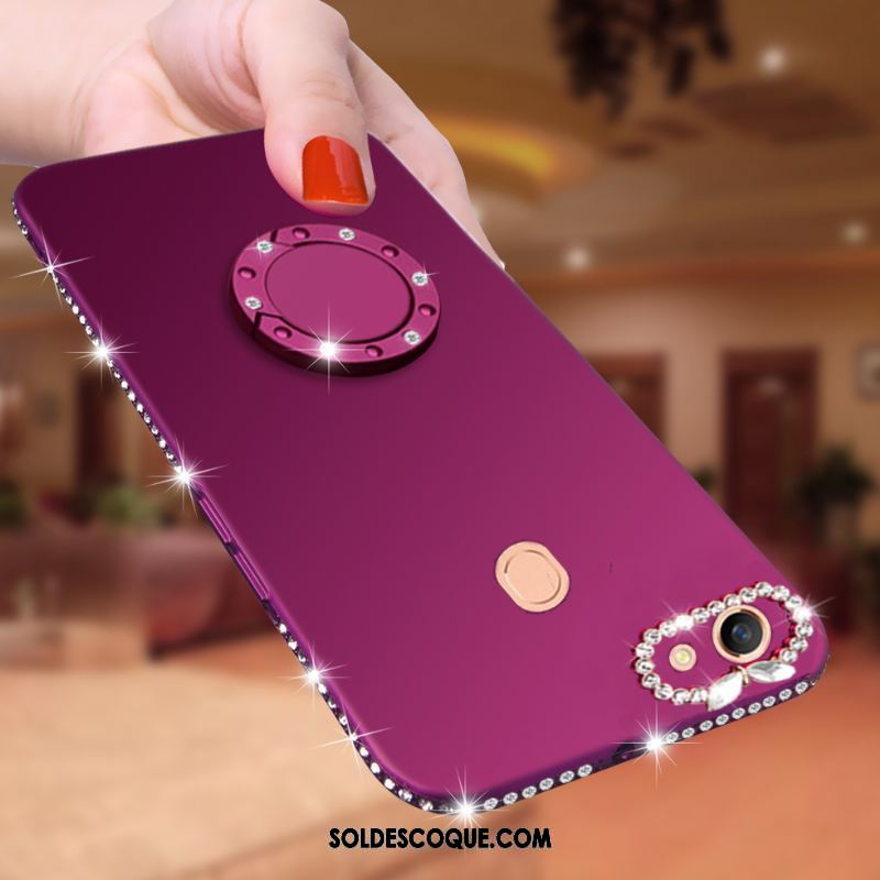 Coque Oppo A73 Téléphone Portable Étui Fluide Doux Rouge Créatif En Vente