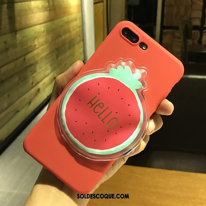 Coque Oppo Ax5 Fluide Doux Rouge Étui Fruit Téléphone Portable Pas Cher