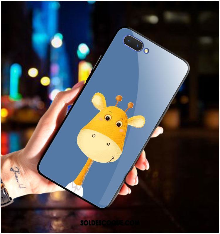 Coque Oppo Ax5 Paillette Bleu Animal Téléphone Portable Drôle Soldes