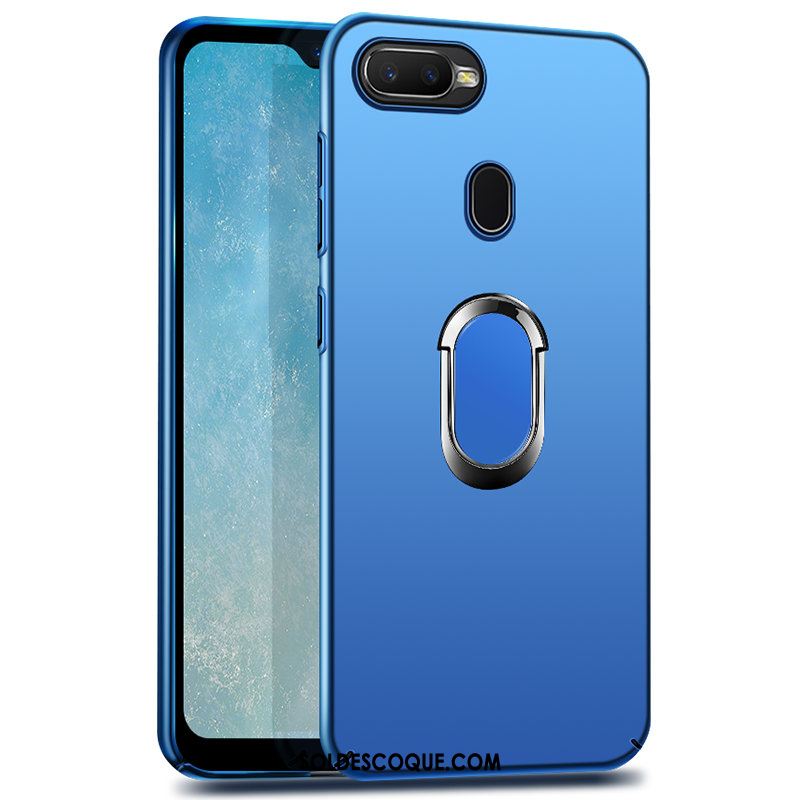 Coque Oppo Ax7 Violet Très Mince Bleu Téléphone Portable Incassable En Ligne