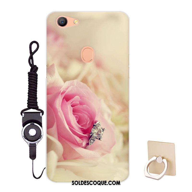 Coque Oppo F5 Youth Incassable Rose Personnalisé Dessin Animé Fluide Doux En Vente
