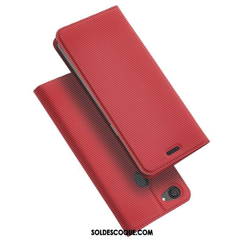 Coque Oppo F7 Youth Carte Rouge Sac Carte Support Incassable Housse France