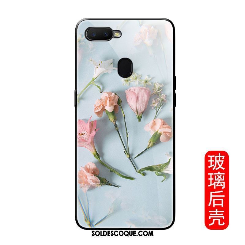 Coque Oppo F9 Créatif Mode Floral Téléphone Portable Frais Housse Pas Cher