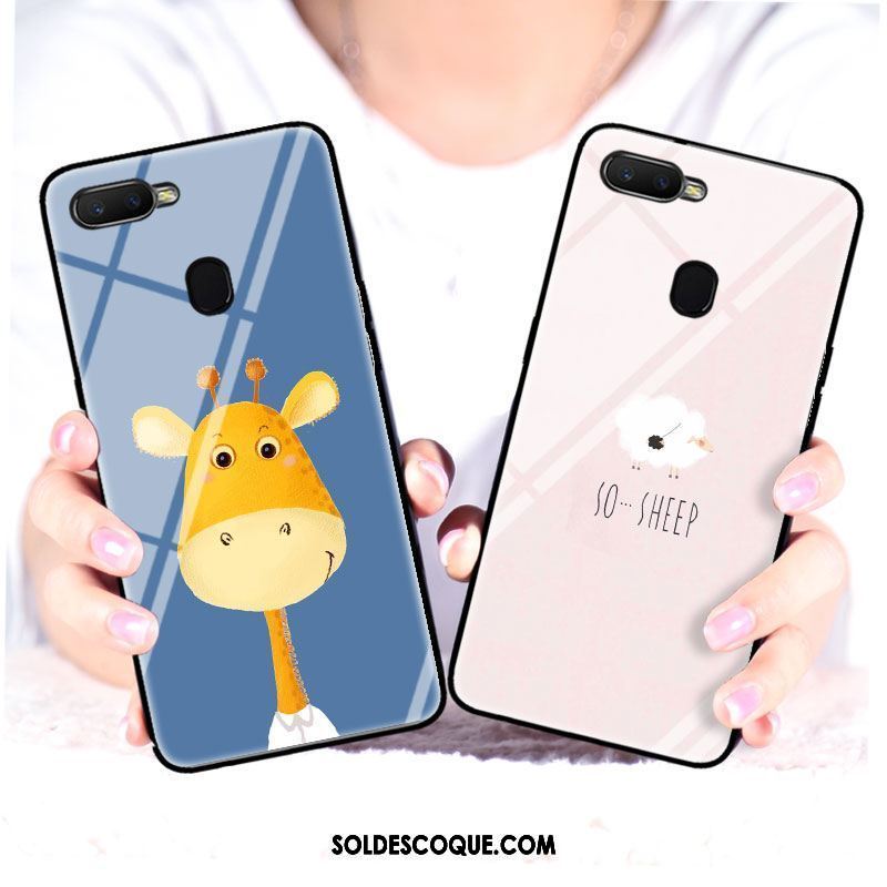 Coque Oppo F9 Longue Personnalité Cerf Silicone Animal Pas Cher