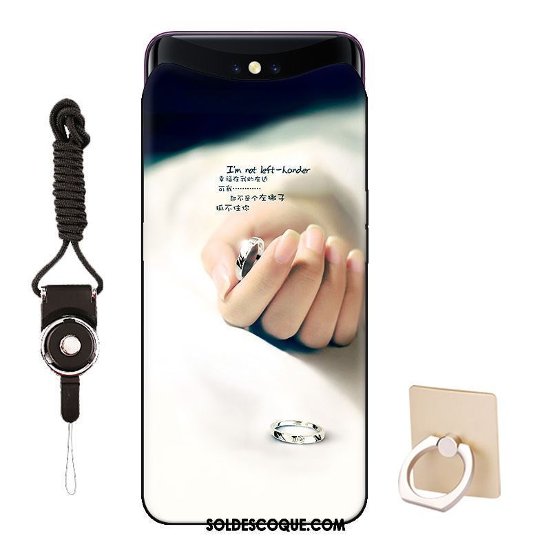 Coque Oppo Find X Étui Peinture Protection Téléphone Portable Mode France