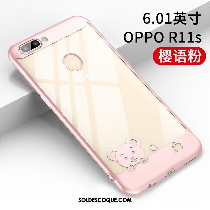Coque Oppo R11s Créatif Incassable Très Mince Tout Compris Personnalité Pas Cher