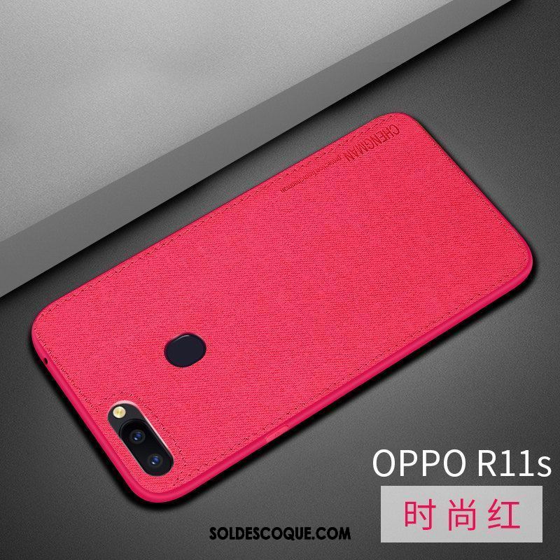 Coque Oppo R11s Silicone Téléphone Portable Rouge Magnétisme Tout Compris Soldes