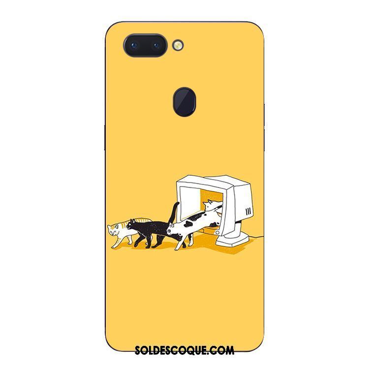 Coque Oppo R15 Pro Fluide Doux Téléphone Portable Charmant Silicone Dessin Animé Soldes
