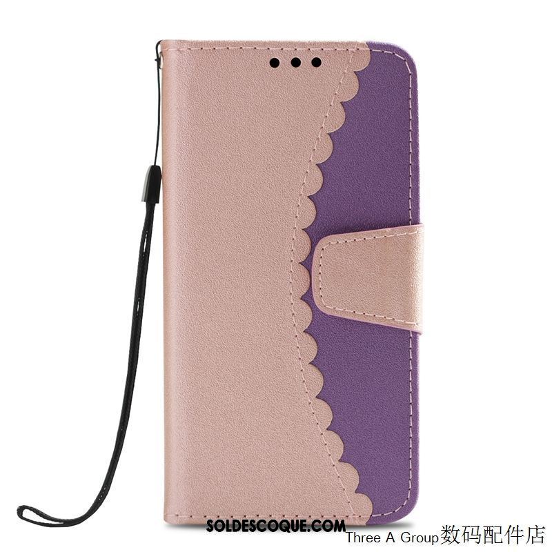 Coque Oppo R15 Pro Incassable Téléphone Portable Étui En Cuir Silicone Rose Pas Cher