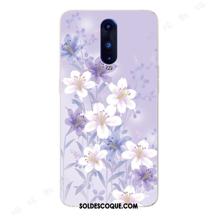 Coque Oppo R17 Pro Style Chinois Elegance Violet Téléphone Portable Incassable Pas Cher