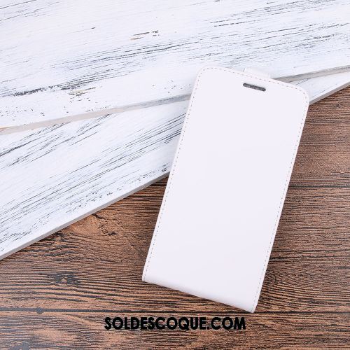 Coque Oppo R17 Pro Tendance Business Téléphone Portable Étui En Cuir Blanc Soldes