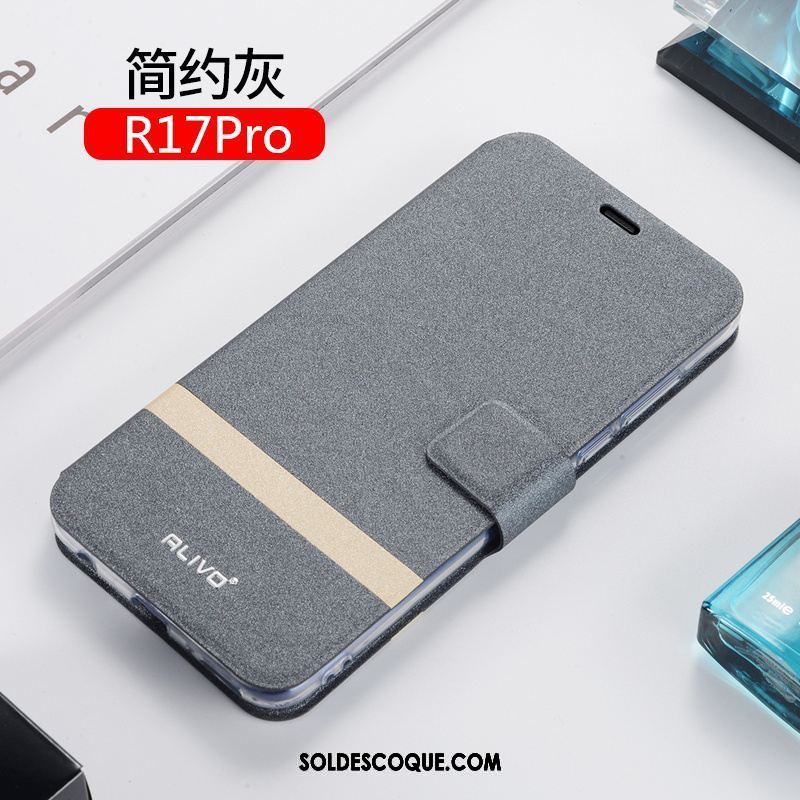 Coque Oppo R17 Pro Téléphone Portable Incassable Gris Tout Compris Fluide Doux Pas Cher