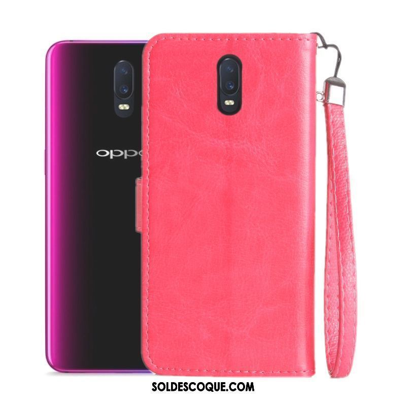 Coque Oppo R17 Téléphone Portable Rose Étui Incassable Fluide Doux Housse En Ligne
