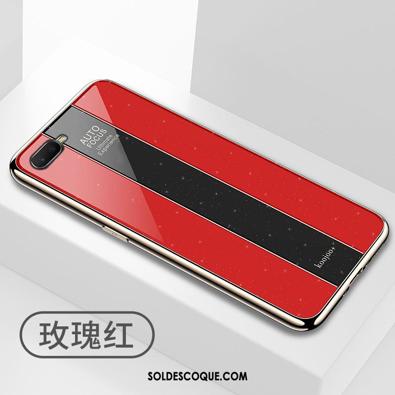 Coque Oppo Rx17 Neo Tout Compris Silicone Fluide Doux Incassable Rouge Housse Soldes