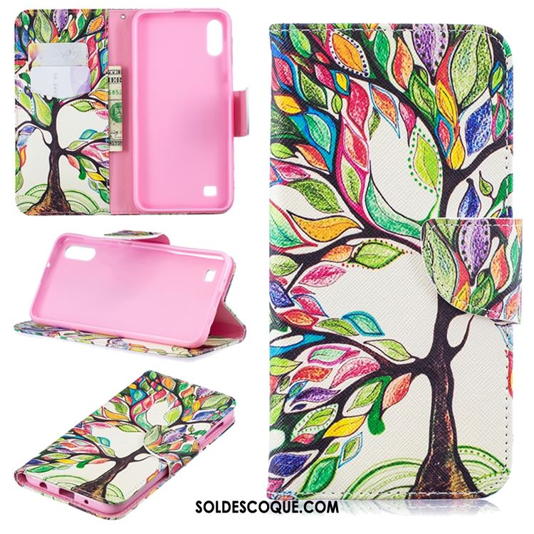 coque samsung a10 multicolore