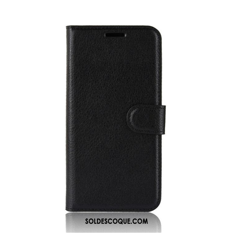 Coque Samsung Galaxy A10 Téléphone Portable Étui Noir Protection Étui En Cuir Soldes