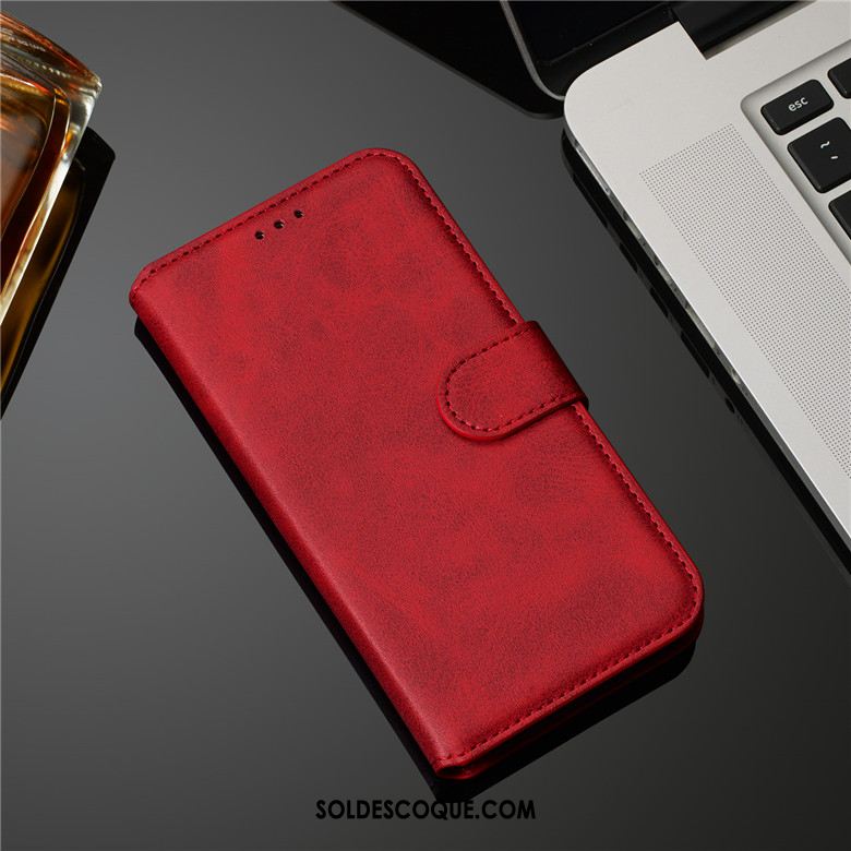 Coque Samsung Galaxy A30s Téléphone Portable Rouge Étui Étoile Modèle Fleurie France