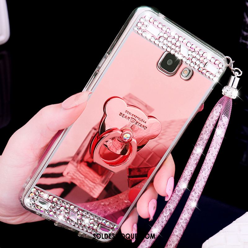 Coque Samsung Galaxy A5 2017 Étui Téléphone Portable Ornements Suspendus Strass Étoile Housse Pas Cher