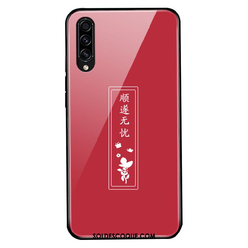 Coque Samsung Galaxy A50s Incassable Créatif Étoile Téléphone Portable Rouge Soldes