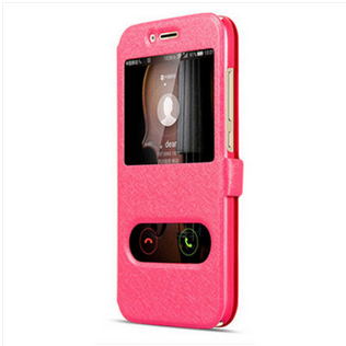Coque Samsung Galaxy A8 Clamshell Étui Protection Rouge Téléphone Portable Pas Cher
