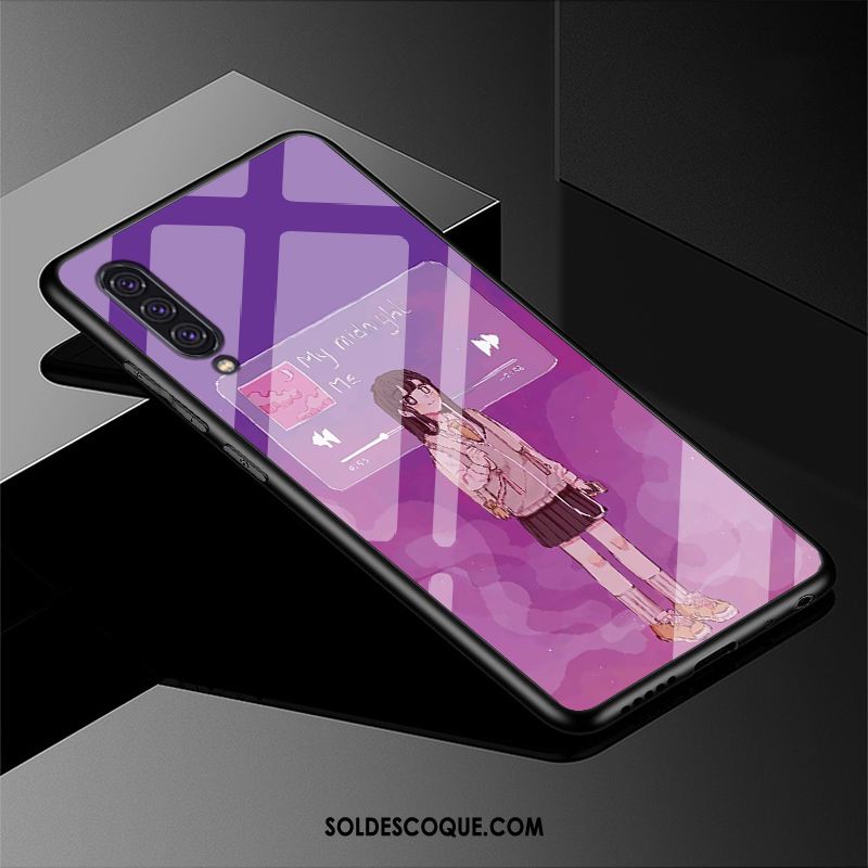 Coque Samsung Galaxy A90 5g Étoile Dessin Animé Charmant Violet Protection Soldes