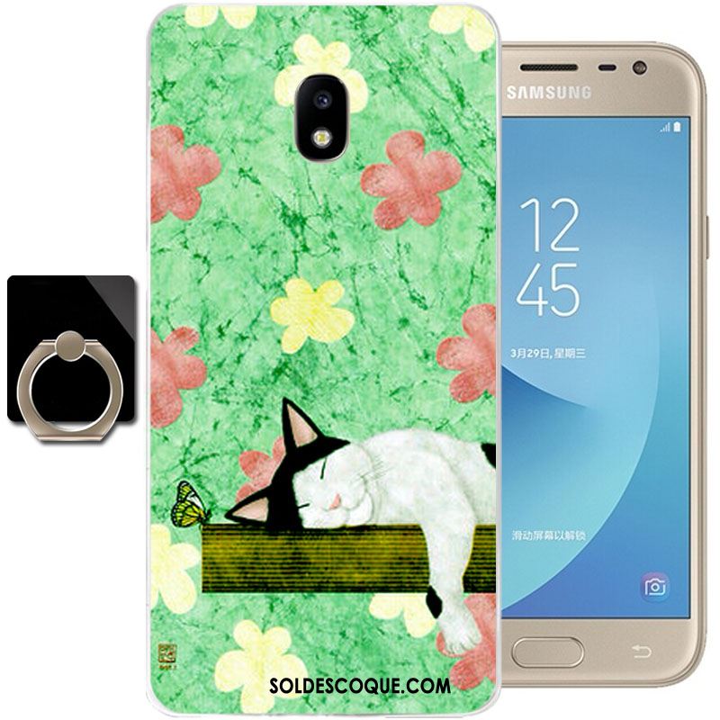 Coque Samsung Galaxy J3 2017 Étoile Incassable Étui Vert Protection En Vente
