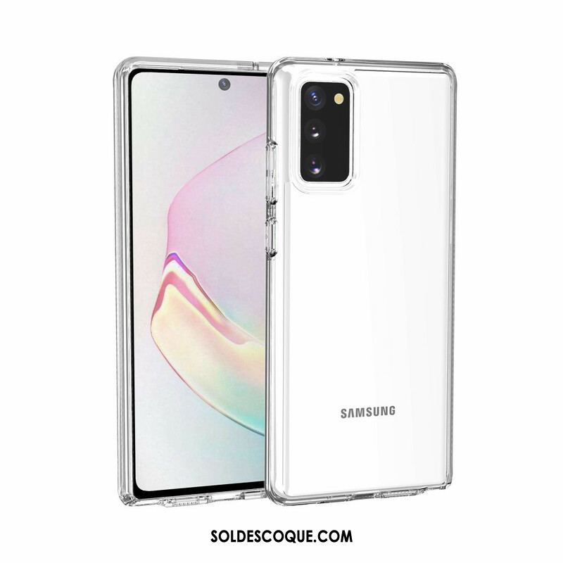 Coque Samsung Galaxy Note 20 Transparente Colorée