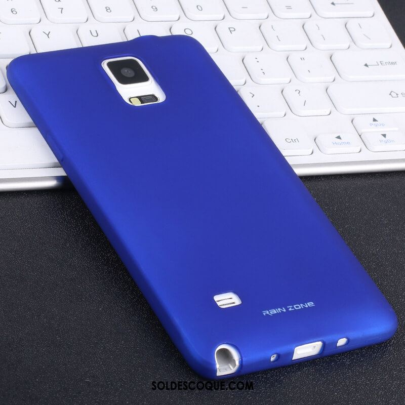 Coque Samsung Galaxy Note 4 Bleu Créatif Téléphone Portable Couvercle Arrière Tout Compris En Vente