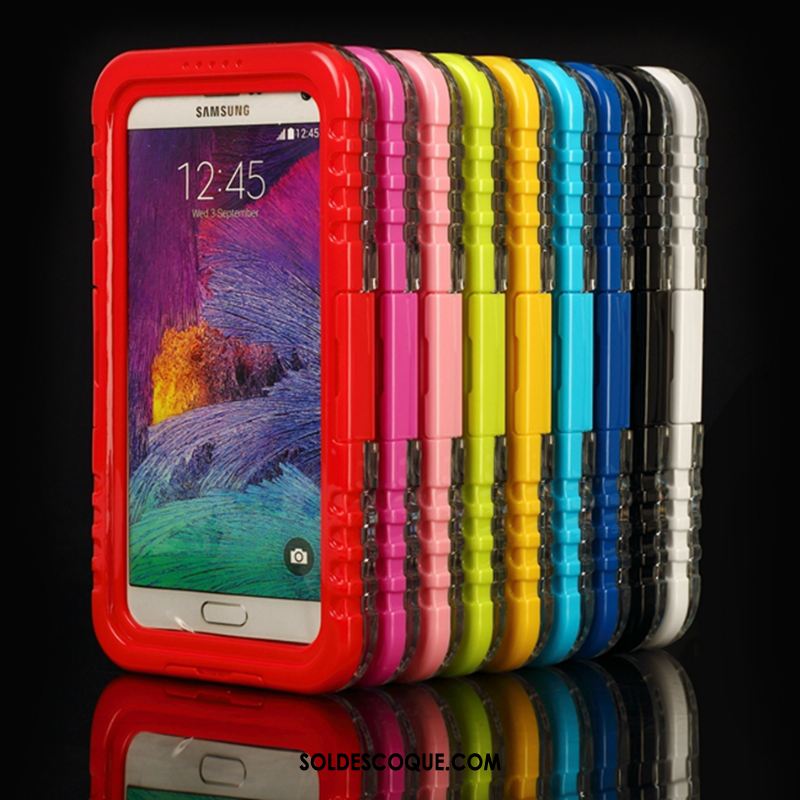 Coque Samsung Galaxy Note 4 Rouge Protection Étui Téléphone Portable Étoile En Ligne