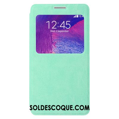 Coque Samsung Galaxy Note 4 Téléphone Portable Protection Étoile Étui Bleu En Ligne