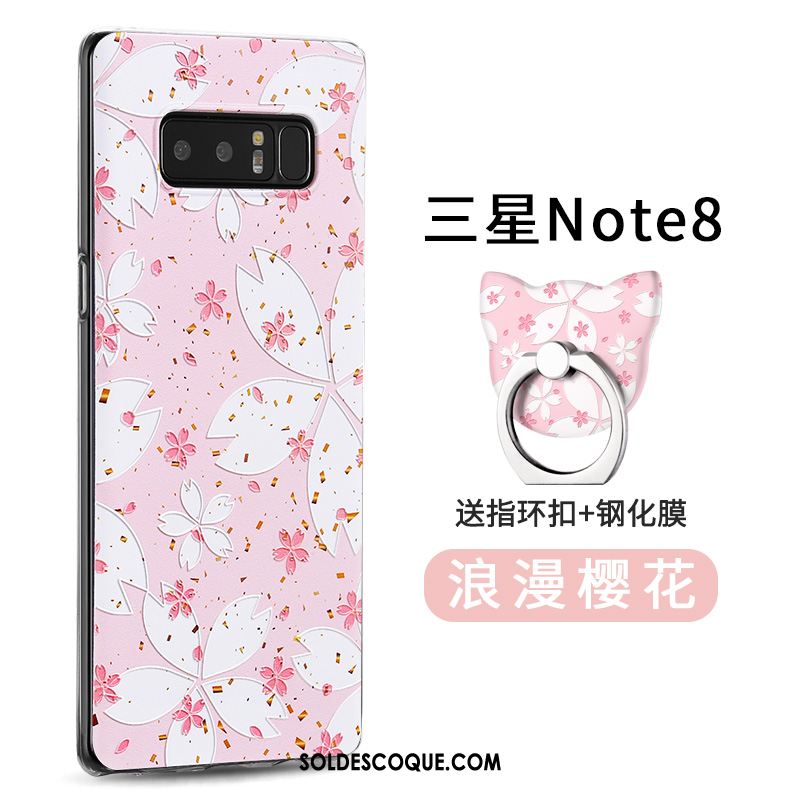 Coque Samsung Galaxy Note 8 Nouveau Rose Incassable Protection Tout Compris En Ligne