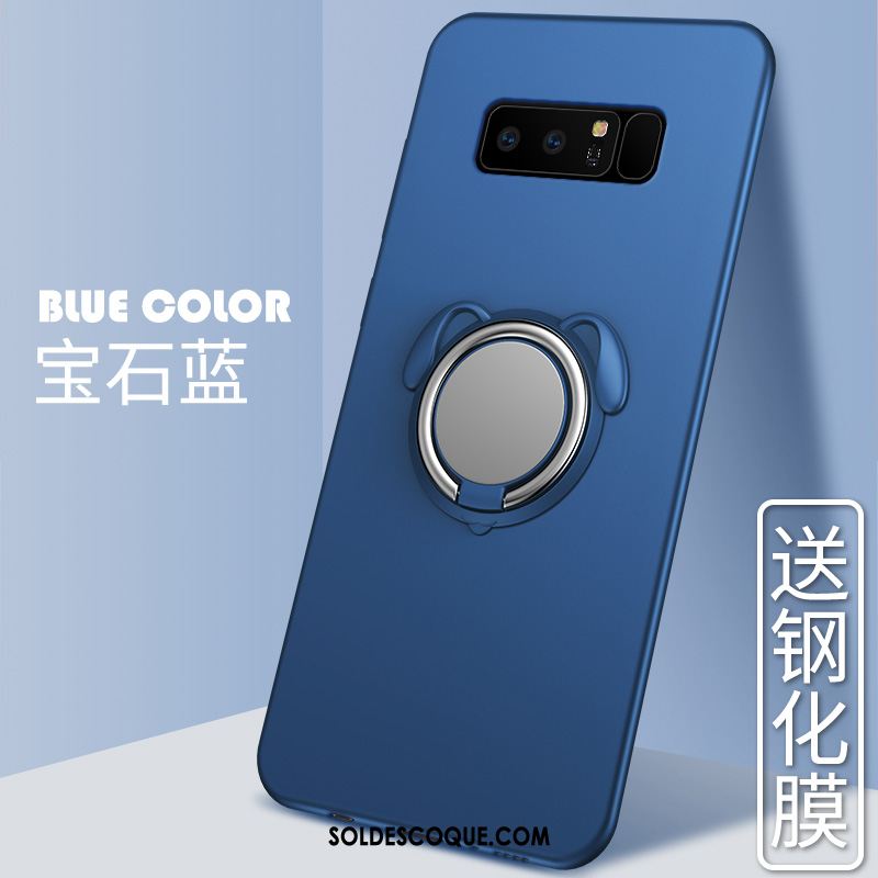 Coque Samsung Galaxy Note 8 Téléphone Portable Bleu Étoile Très Mince Étui En Ligne