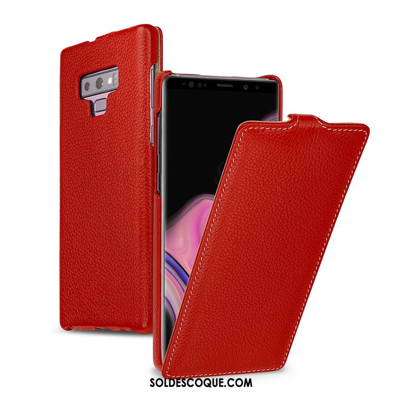 Coque Samsung Galaxy Note 9 Étoile Protection Rouge Téléphone Portable Étui Pas Cher