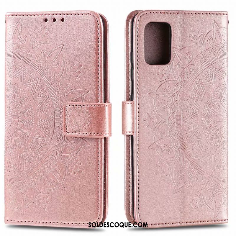 Coque Samsung Galaxy Note20 Rose Téléphone Portable Sac Clamshell Étui En Cuir En Vente
