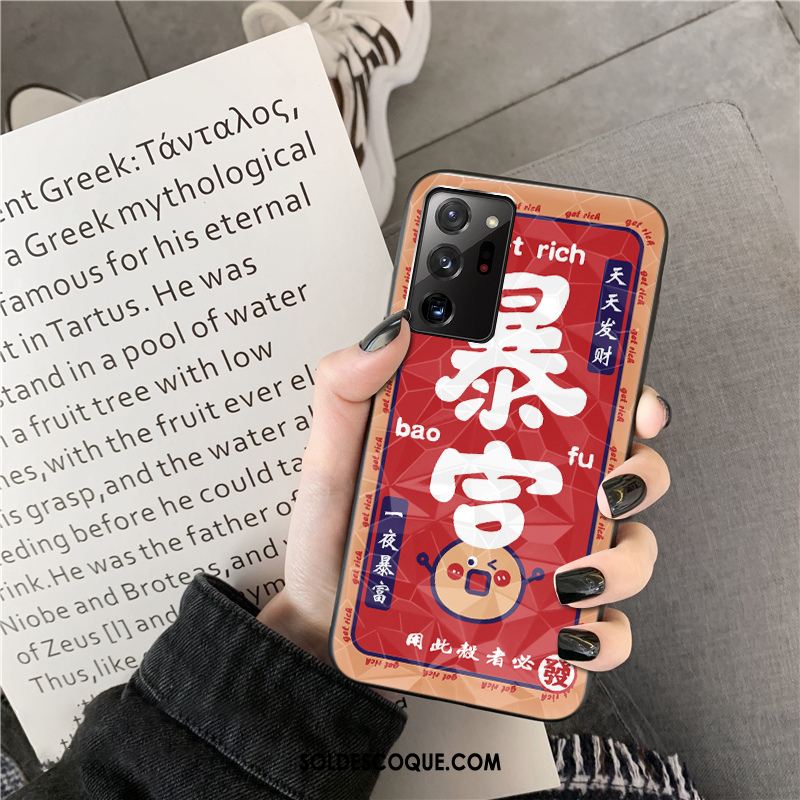 Coque Samsung Galaxy Note20 Ultra Rouge Modèle Fleurie Téléphone Portable De Fête Protection Pas Cher