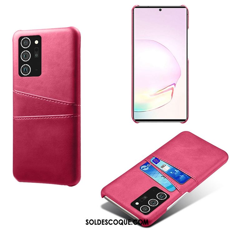 Coque Samsung Galaxy Note20 Ultra Sac Rouge Téléphone Portable Carte Personnalité En Vente