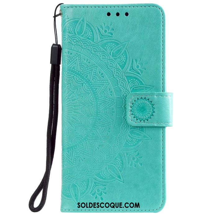 Coque Samsung Galaxy Note20 Étoile Étui Téléphone Portable Étui En Cuir Vert En Vente