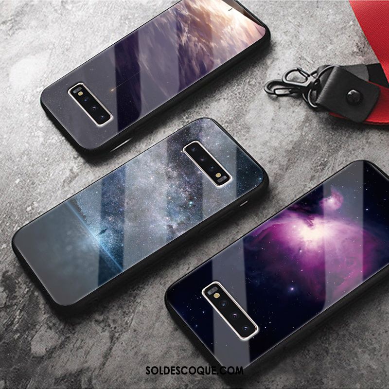 Coque Samsung Galaxy S10 Clair Incassable Tout Compris Vent Téléphone Portable Pas Cher