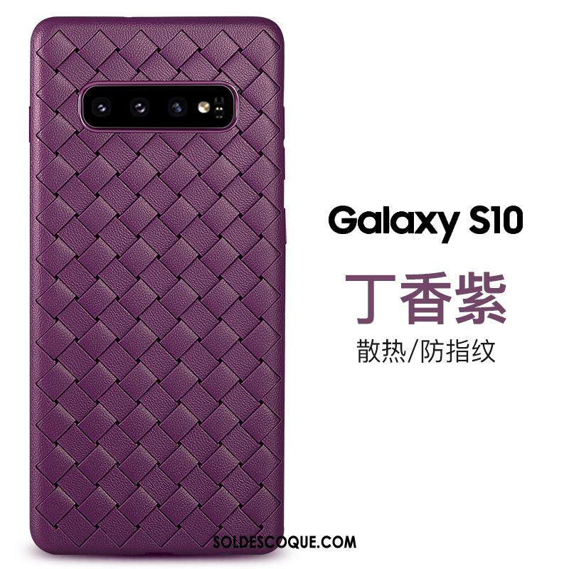 Coque Samsung Galaxy S10 Protection Personnalité Marque De Tendance Respirant Téléphone Portable Pas Cher