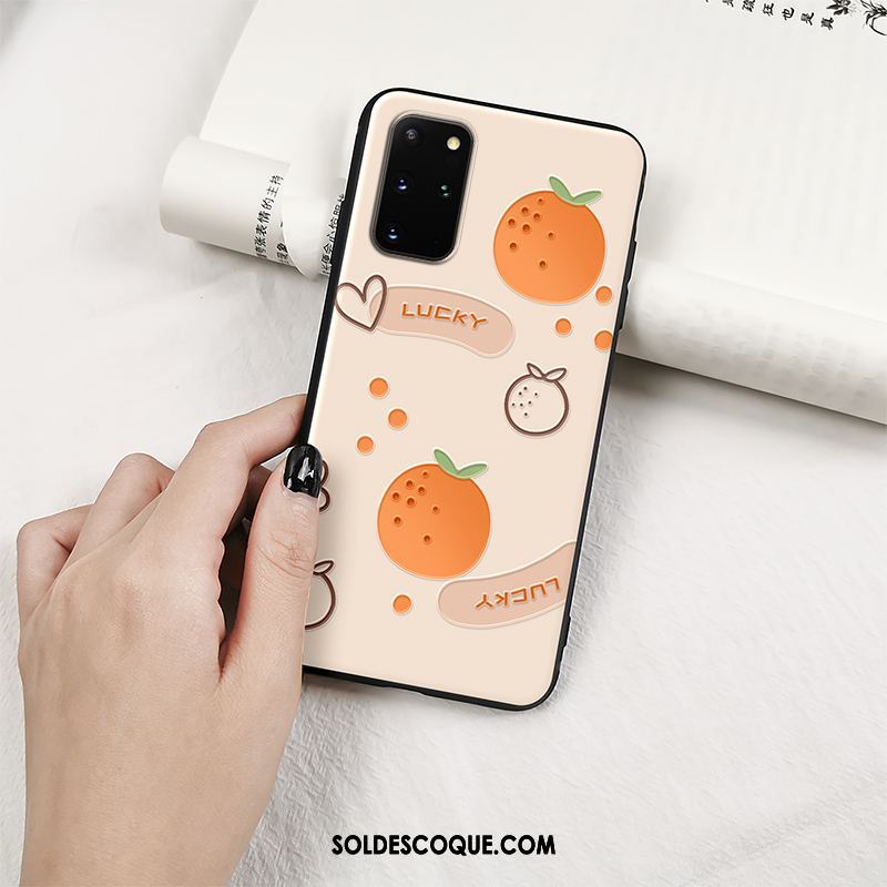 Coque Samsung Galaxy S20+ Téléphone Portable Silicone Fruit Jaune Tout Compris Housse En Ligne
