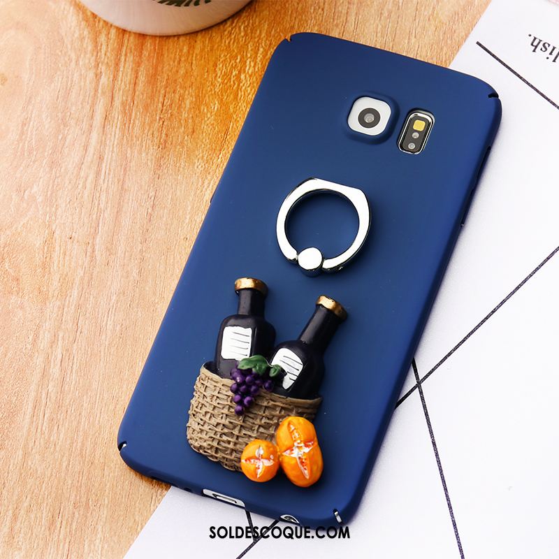 Coque Samsung Galaxy S6 Ornements Suspendus Protection Téléphone Portable Étui Étoile Housse Soldes