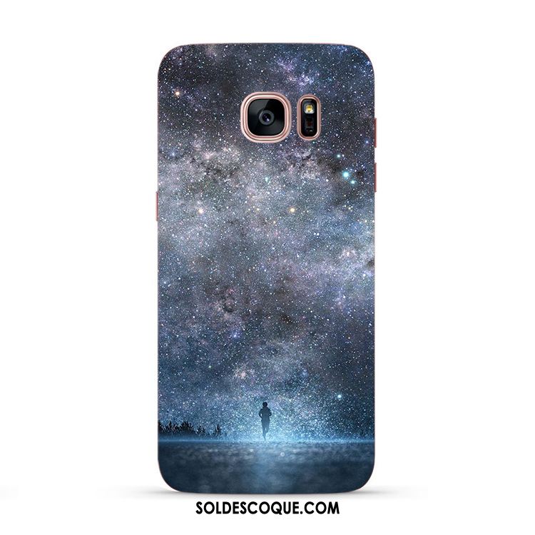 Coque Samsung Galaxy S7 Edge Protection Fluide Doux Silicone Téléphone Portable Paysage Housse En Ligne
